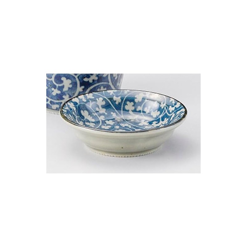 Yamashita Kogei 324-36-506 Octopus Arabesque Condiment Small Plate