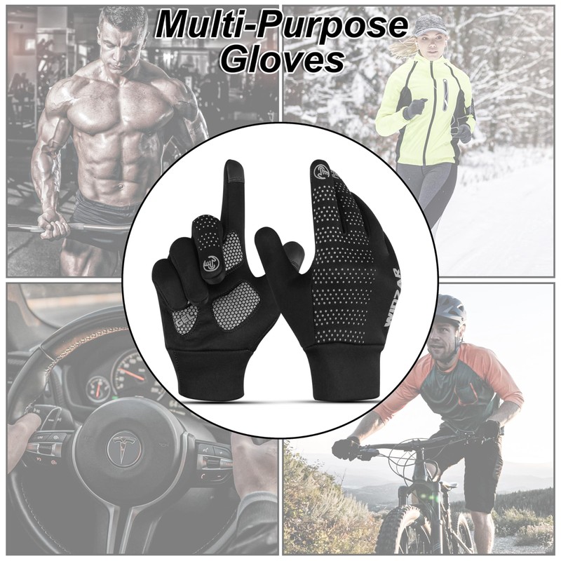 WIDZAR Winter Gloves for Men and Women Cycling, Biking, Hiking,