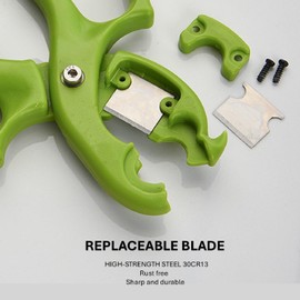 accufine 2 in 1 Flower scissors for Flowers Cutting Scissorss Professional Floral Scissor and Floral Shears Florist with Thron Remover Snips for Cut Flowe (AG)