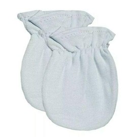 Mini Mart Online Limited Baby Anti Scratch Mittens, 2 Pairs, Scratch Mitts, Twin Pack Newborn