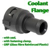 AERZETIX - C66182 - Coolant flange with gasket and clamp