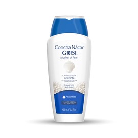 Crema corporal Grisi concha nácar aclarante 400 ml, empaque puede variar                                                                              