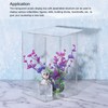 sourcing map Clear Display Case, Acrylic Box Assemble Dustproof Box