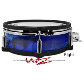 Skin Wrap Compatible with Roland PD-128 Drum Liquid Smoke (Drum NOT Included)