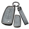 ontto Fit for Nissan Flip Folding Key Fob Cover Metal
