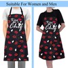 ENSIANTH Kiss The Chef Apron Gifts for Cooking Lovers Kitchen