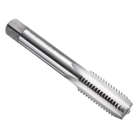 sourcing map Hand Bottom Tap #4-36 UNS 2B Thread Bottoming Style Threading Taps High Speed Steel HSS6542 Straight Flutes Screw Tapping Tool