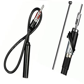 Harmony Audio Metra Bundle Compatible with 1989-1995 Toyota Pickup/4 Runner 44-TY23 Replacement Antenna for Select Toyota Vehicles and HA-ANTEXT12 12" Antenna Extension Cable