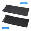 KOLOME Car Center Console Drinks Cover Slider Blind for 2009-2014