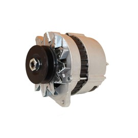 One New Alternator with Pulley Fits Ford, Fits New Holland 5640, 6640, 7740, 7840, 8160, 8240, 8260, 8340, 8360, 8560, LS190, LX985 Models Interchangeable with 12429, 82001260, 82001260R, 83999794,