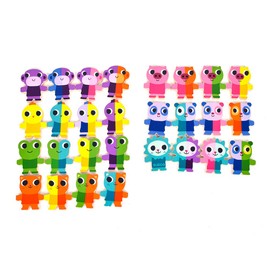 DJECO DJ01641 Educational Toy, 3 Years Old, Dominoes, Blocks, 2 Years Old, Animals, Alignment, Color Matching
