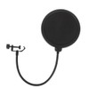 ZONADAH Microphone Pop Filter and Foam Mic Cover, Rotating Double