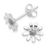 Heather Needham Sterling Silver Sunflower stud Earrings - SIZE: 8mm.