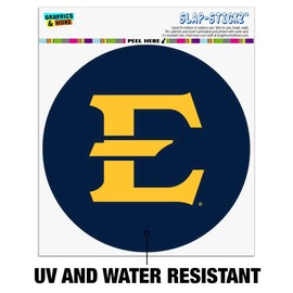 GRAPHICS & MORE ETSU Primary Logo Automotive Car Window Locker Circle Bumper Sticker