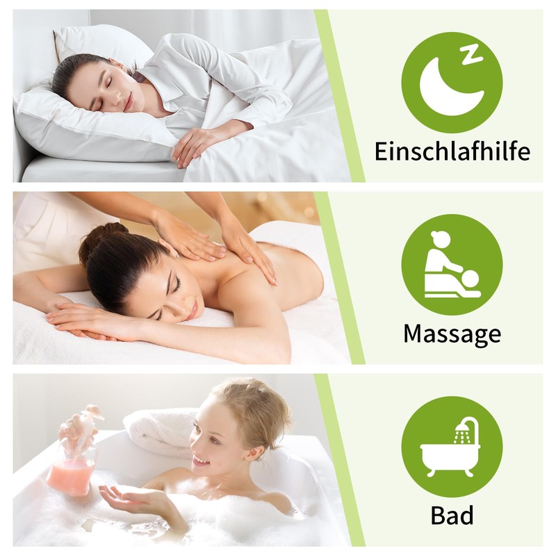 MISIJI ätherische öle Set für Diffusor Pure Natural Aromatherapy 6