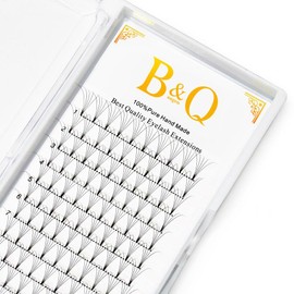 Pre-fanned Fan Eyelash Extension Volume Eyelashes 3D 5D C D Curl Volume Technology Thickness 0.07 0.10 Diameter 8-15 Mixed Lengths (5D-D-0.07, mix)
