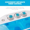 Segawe Portable Compact Lightweight Washer Twin Tub Laundry Washing Machine