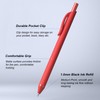 108 Pack Red Pens - Bulk Pens 1.0mm Medium Point