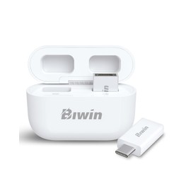 Biwin USB-Stick UD400 256GB USB 3.2 Gen1, Übertragungsgeschwindigkeiten bis zu 450 MB/s, tragbares Flash-Laufwerk mit Dual-Anschluss Typ-A & Typ-C für Laptop/MacBook/Smartphone