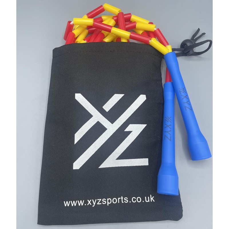 XYZ X2 Freestyle Beaded 10ft Adjustable Jump Rope - Fitness,