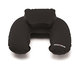 Swiss Gear Travel Pillow, Black, One Size