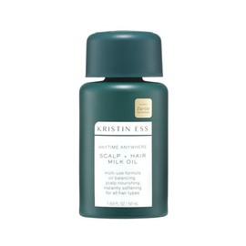 Kristin Ess Aceite De Leche Para El Cabello Y El Cuero Cabelludo Anytime Anywhere, Hidratante Para Cabello Dañado, Enriquecido Con Aceite De Coco Y Aceite De Jojoba, Aceit Blanco 1,69 Onzas Líquidas