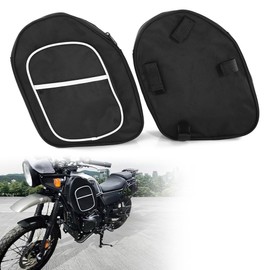 REARACE Motorcycle Front Frame Side Bags Compatible with 2018-2023 Royal Enfield Himalayan 411 for Tours/Trail Rides WaterProof Accessories