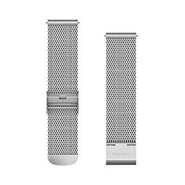 GARMIN 010-12924-63 Quick Release Band, 0.8 inches (20 mm), Silver Milanese
