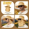 Sombrero para Sol Mujer y Hombre, Sombreros Pescador con protección
