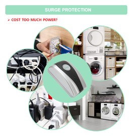 90V-250V 30KW Power Saver, 4pcs Smart Electric Box Energy Saver Power Saving Box Electricity Reducer Automatic Energy Saving Household Energy Saving Device for TV (#1)