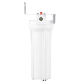 Aquaking 10 Single Cartridge Ice Machine Water Filtration System - 3 GPM - 25 Micron