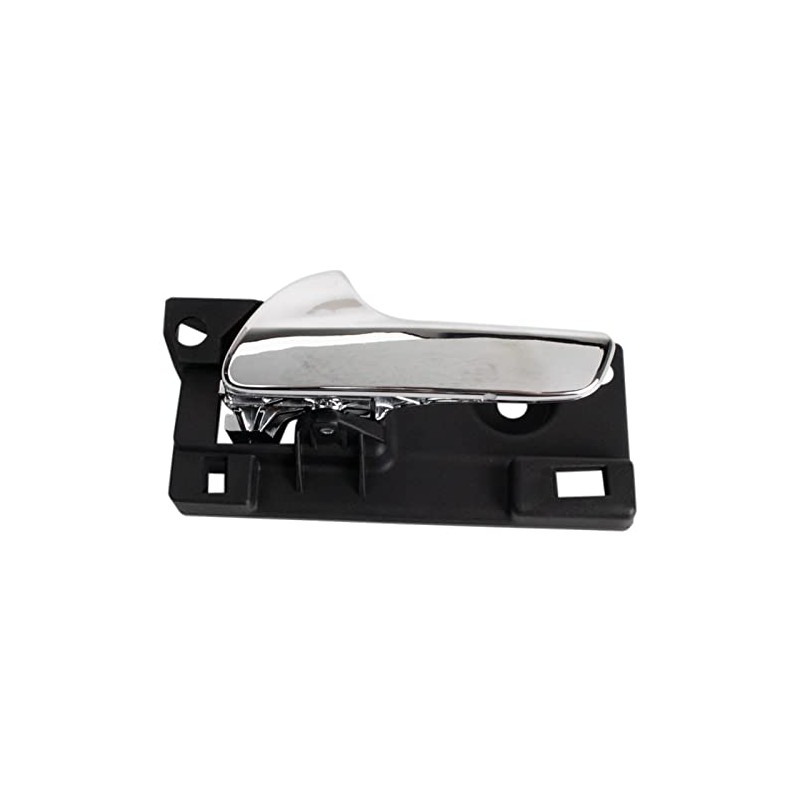 TRQ Driver Side Interior Door Handle Chrome Compatible with 2011-2019