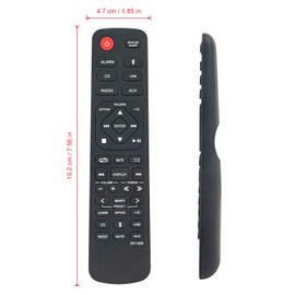 AULCMEET ZR11060 New Replace Remote fit for Yamaha Micro CD System ZR11060 MCR-B043 MCR-B043BL MCR-B043 RED MCR-B043 BLUE MCR-B043