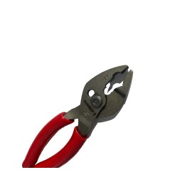 Snap-On Tools USA NEW RED 4" Soft Grip Mini FlankJaw Slip Joint Pliers HJ44BCF