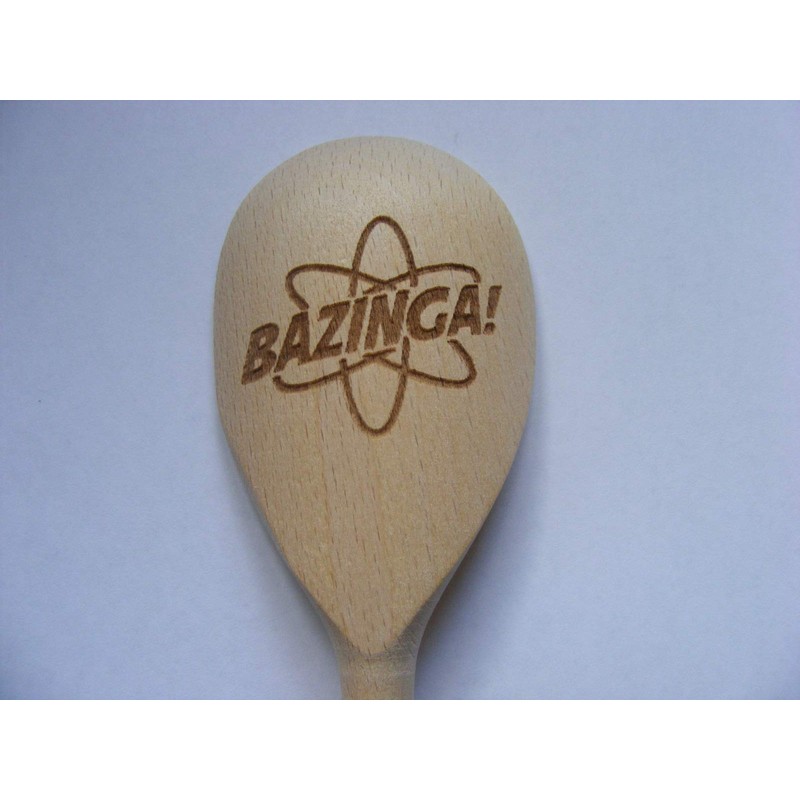 FastCraft Bakinga Big Bang Theory Sheldon inspirierter Holz-Backlöffel, Holz, Küche,