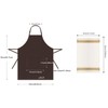 Viedouce 2-Pack of Waterproof Cooking Aprons with Pockets, Adjustable Kitchen