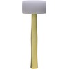 Kraft Tool FC551 White Rubber Mallet - 30 oz.