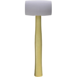 Kraft Tool FC551 White Rubber Mallet - 30 oz.