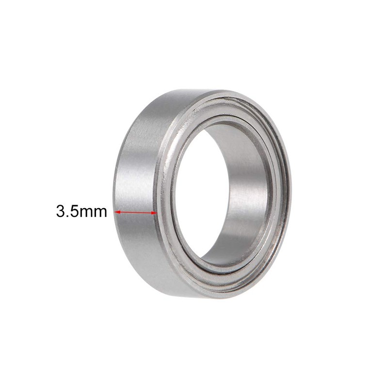 sourcing map SMR128ZZ Deep Groove Ball Bearings 8mm Bore 12mm