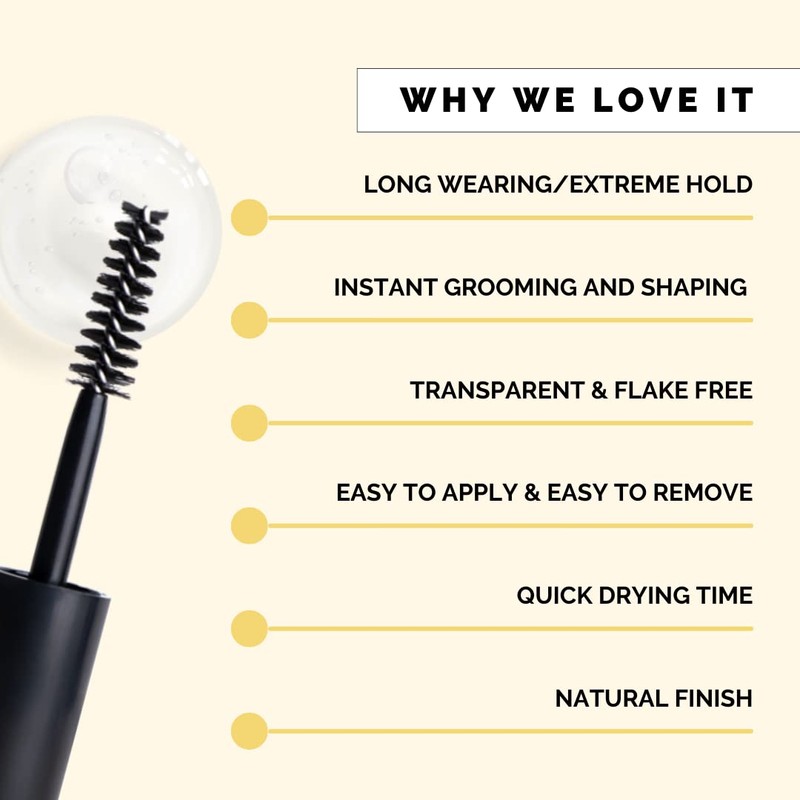 Elizabeth Mott Queen of the Fill Clear Sculpting Brow Gel