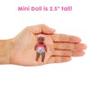 Baby Born MINIS Playset - Deep Skin Tone Doll with