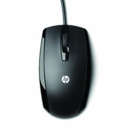 HP USB 3 Button Optical Mouse (KY619AA#ABA),black