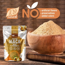 Organic Maca Root Powder 1KG / 1000g Supports Immunity | Premium Macaroot Superfood Super Greens Performance & Endurance Powder | Vegan Pure Peruvian Zero Additives Maca Powder by PROELITE