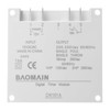 Baomain Time Switch Relay,Digital LCD Programmable Timer,12V DC/AC Input,200-250V 16A