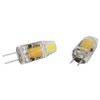 BLLNDX No Flicker LED G4 Bulb 2PCS AC/DC 12V 1.2W