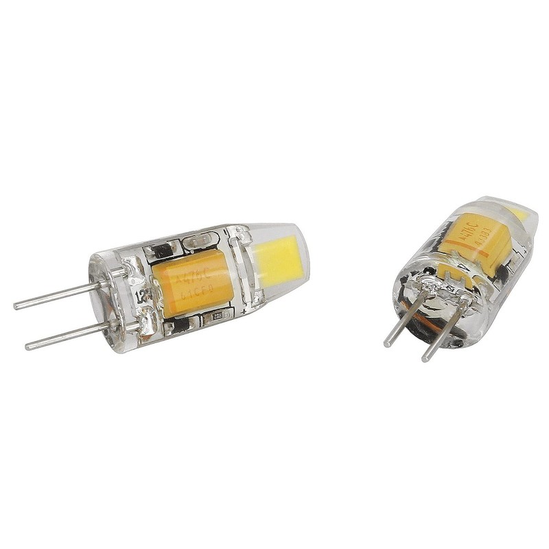 BLLNDX No Flicker LED G4 Bulb 2PCS AC/DC 12V 1.2W