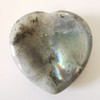 Lovionus89 Thumb care stone, hand-carved heart-shaped polished healing crystal accents