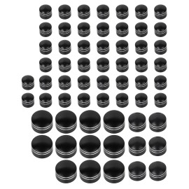 Unbranded Black Cut Engine Bolt Topper Cap Cover For Harley Road King Electra Street Glide