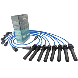 High Performance Racing Spark Plug Wires Compatible with Dodge Ram 1500/2500/ 3500 2003-2005 Durango 2004-2005 5.7L V8 Blue