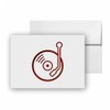 Music Club Vinyl Record Dj, quality blank cards CC-20796
